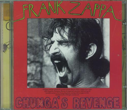 Frank Zappa Chunga's Revenge CD album (CDLP) US ZAPCDCH810248