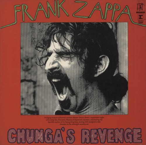 Frank Zappa Chunga's Revenge vinyl LP album (LP record) French ZAPLPCH857713