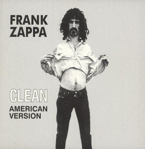 Frank Zappa Clean American Version CD album (CDLP) Australian ZAPCDCL741510