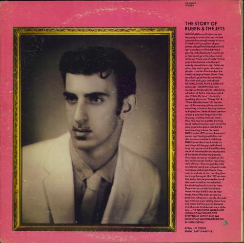 Frank Zappa Cruising With Ruben & The Jets - Blue Verve - EX vinyl LP album (LP record) US ZAPLPCR776146