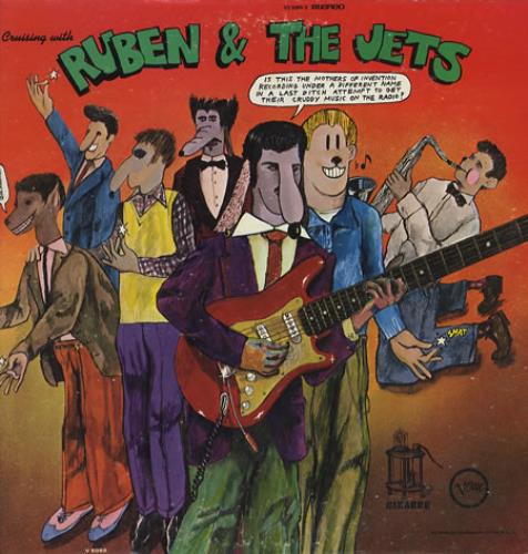 Frank Zappa Cruising With Ruben & The Jets - Blue Verve vinyl LP album (LP record) US ZAPLPCR357317