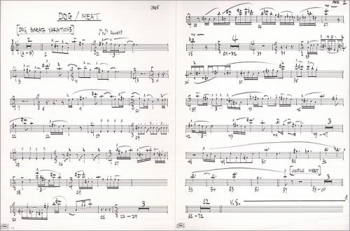 Frank Zappa Dog / Meat sheet music US ZAPSMDO502495