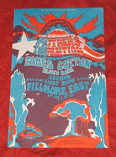 Frank Zappa Fillmore East Poster poster US ZAPPOFI311853