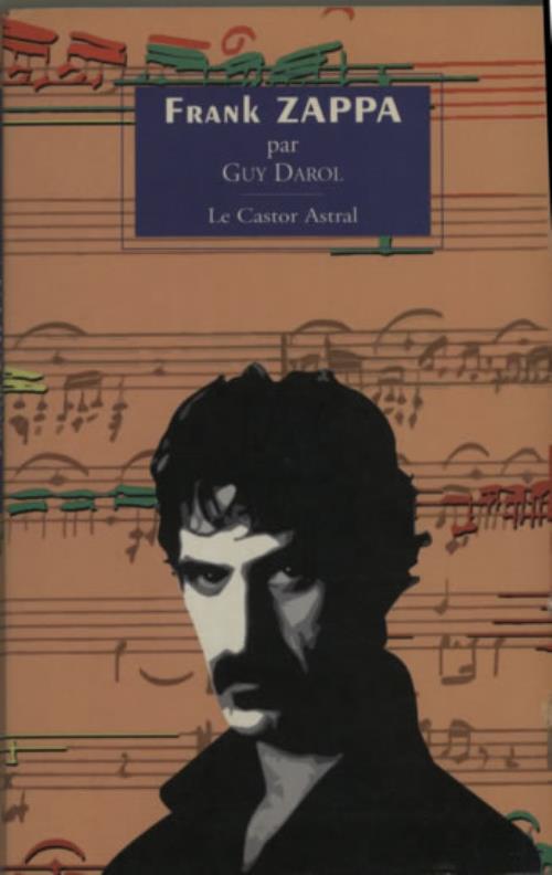Frank Zappa Frank Zappa book French ZAPBKFR601721