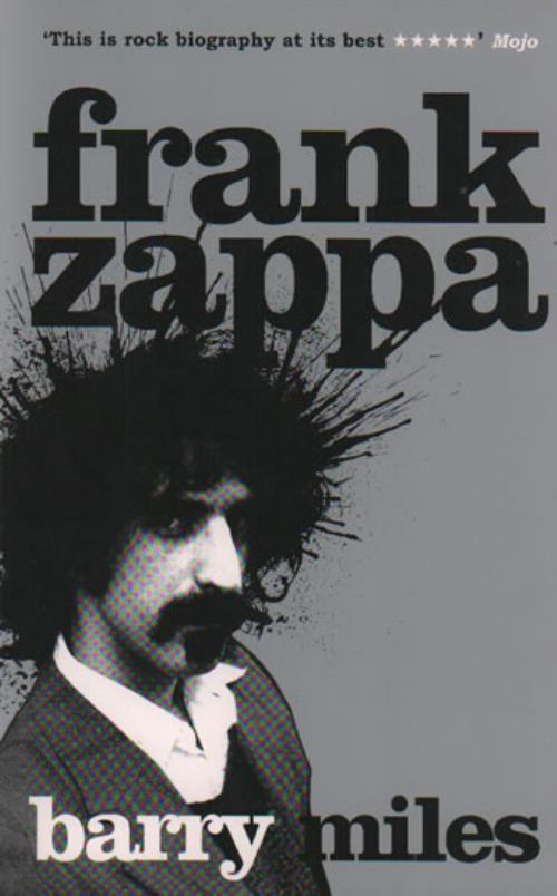 Frank Zappa Frank Zappa book UK ZAPBKFR634040