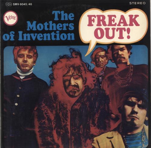 Frank Zappa Freak Out! - 1st 2-LP vinyl record set (Double LP Album) Japanese ZAP2LFR690559