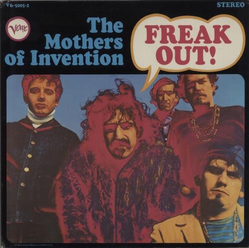 Frank Zappa Freak Out! - 3rd 2-LP vinyl record set (Double LP Album) US ZAP2LFR685192