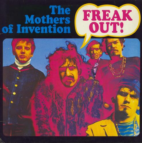 Frank Zappa Freak Out! - Gatefold sleeve 2-LP vinyl record set (Double LP Album) French ZAP2LFR691815