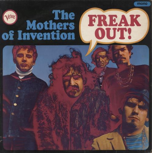 Frank Zappa Freak Out! - Original Verve Issue - Mono vinyl LP album (LP record) UK ZAPLPFR835431