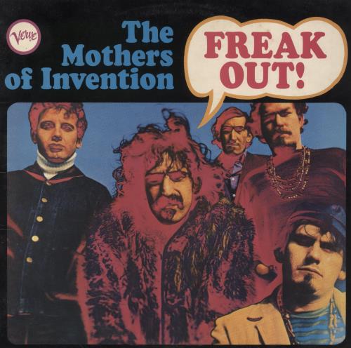 Frank Zappa Freak Out! - VG 2-LP vinyl record set (Double LP Album) UK ZAP2LFR854616
