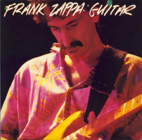 Frank Zappa Guitar 2-LP vinyl record set (Double LP Album) US ZAP2LGU330634