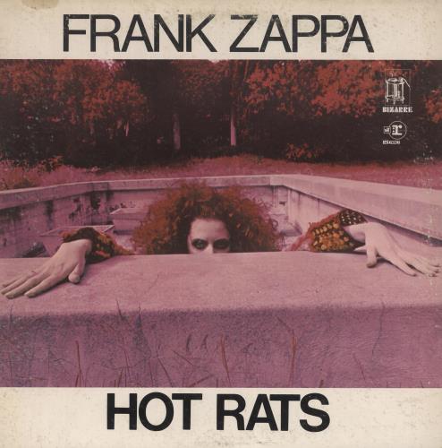 Frank Zappa Hot Rats - 1st - Zappa Inner vinyl LP album (LP record) US ZAPLPHO744545