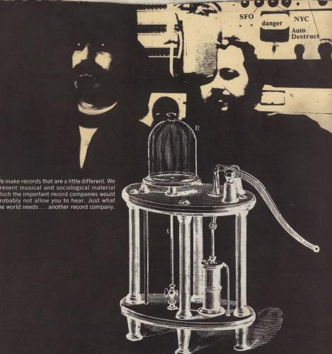 Frank Zappa Hot Rats - 1st - Zappa Inner vinyl LP album (LP record) US ZAPLPHO744545