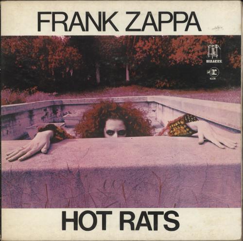 Frank Zappa Hot Rats - VG+ vinyl LP album (LP record) UK ZAPLPHO723407