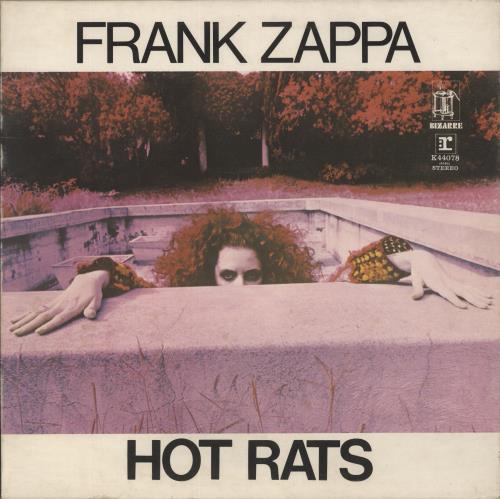 Frank Zappa Hot Rats - VG vinyl LP album (LP record) UK ZAPLPHO885603