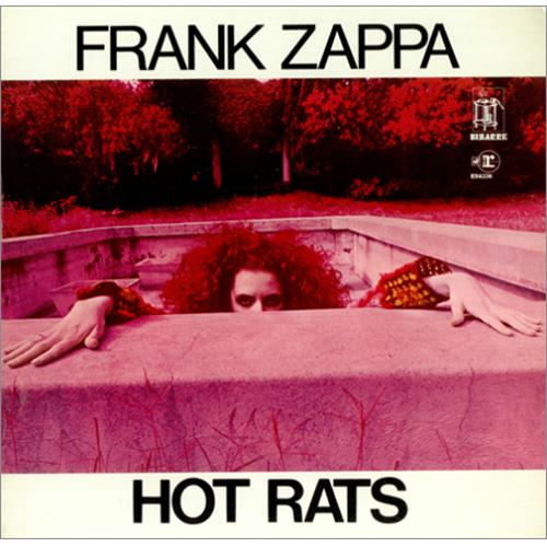 Frank Zappa Hot Rats vinyl LP album (LP record) US ZAPLPHO419995
