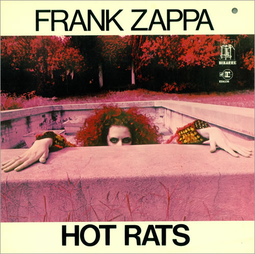 Frank Zappa Hot Rats vinyl LP album (LP record) US ZAPLPHO486461