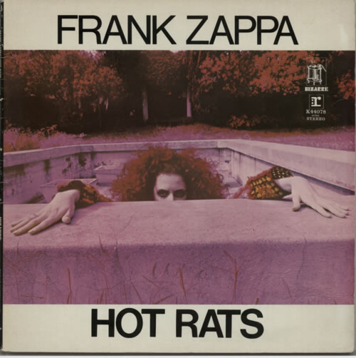Frank Zappa Hot Rats vinyl LP album (LP record) UK ZAPLPHO618063