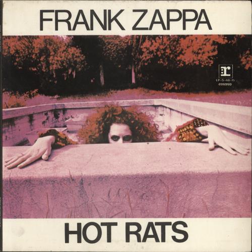 Frank Zappa Hot Rats vinyl LP album (LP record) Portuguese ZAPLPHO768832