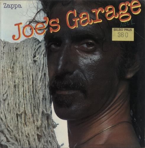 Frank Zappa Joe's Garage Act I vinyl LP album (LP record) Spanish ZAPLPJO819352