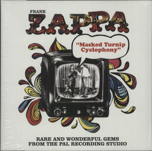 Frank Zappa Masked Turnip Cyclophony 2-LP vinyl record set (Double LP Album) UK ZAP2LMA673241