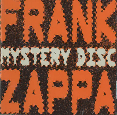 Frank Zappa Mystery Disc CD album (CDLP) US ZAPCDMY493623