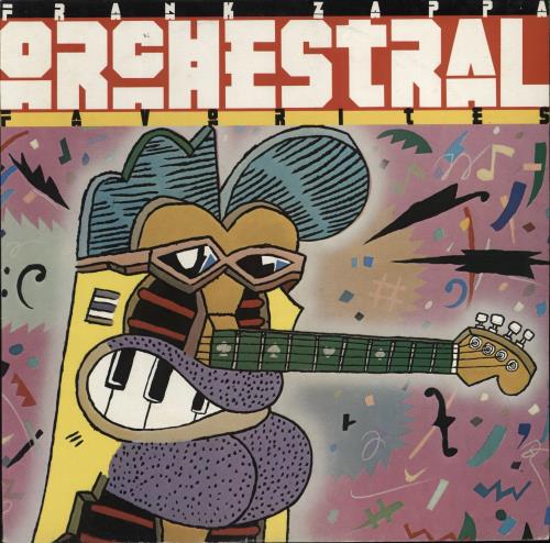 Frank Zappa Orchestral Favorites vinyl LP album (LP record) Australian ZAPLPOR767287