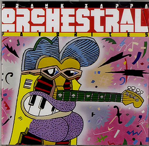 Frank Zappa Orchestral Favourites CD album (CDLP) UK ZAPCDOR616138