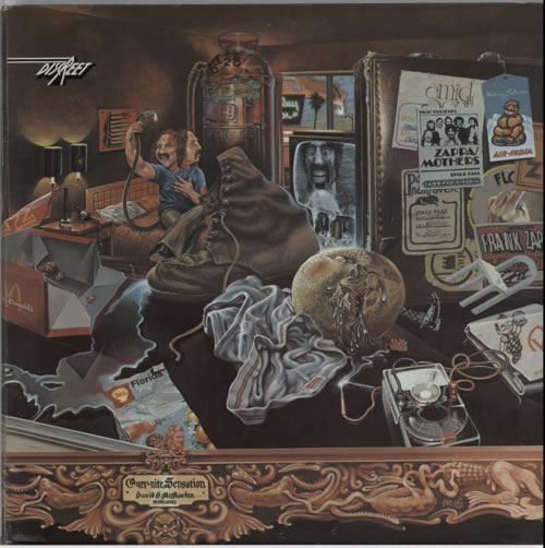 Frank Zappa Over-Nite Sensation vinyl LP album (LP record) US ZAPLPOV392947