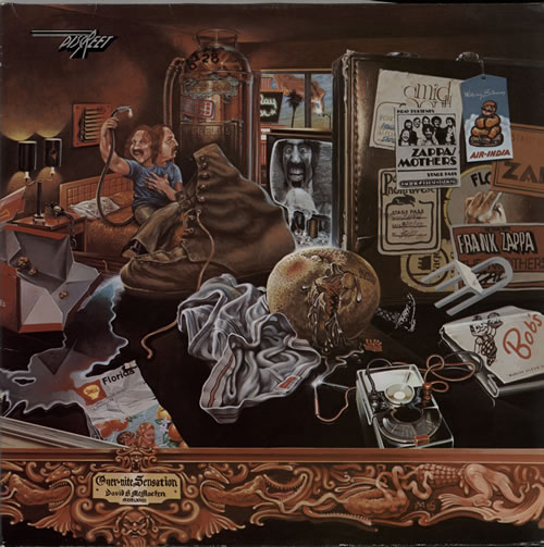Frank Zappa Over-Nite Sensation vinyl LP album (LP record) German ZAPLPOV609863