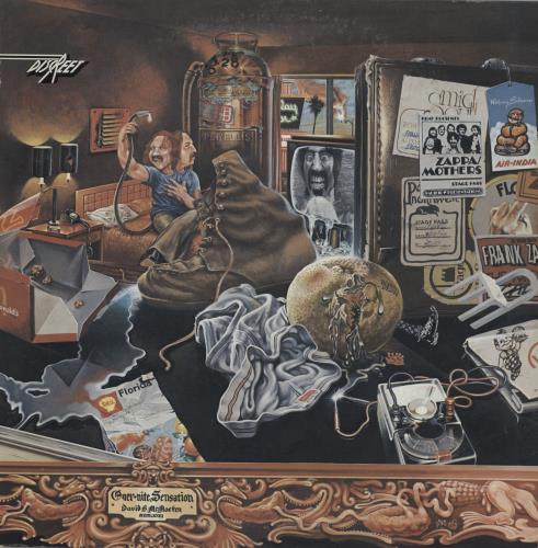 Frank Zappa Over-Nite Sensation vinyl LP album (LP record) Italian ZAPLPOV754805