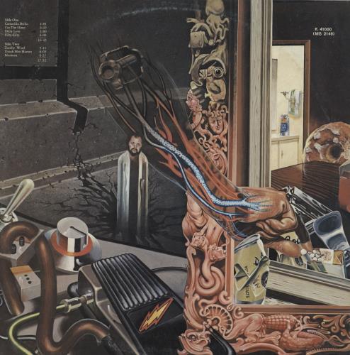 Frank Zappa Over-Nite Sensation vinyl LP album (LP record) Italian ZAPLPOV754805