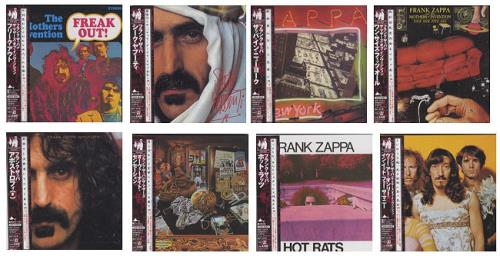 Frank Zappa Paper Sleeve Collection CD album (CDLP) Japanese ZAPCDPA436649