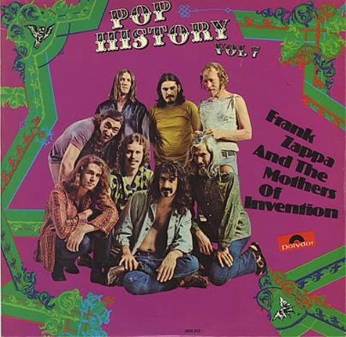 Frank Zappa Pop History Vol. 7 2-LP vinyl record set (Double LP Album) German ZAP2LPO384315