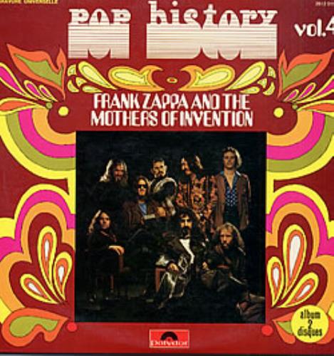 Frank Zappa Pop History Volume 4 2-LP vinyl record set (Double LP Album) French ZAP2LPO234866