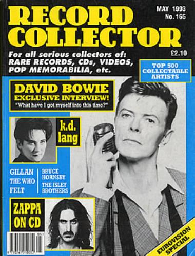 Frank Zappa Record Collector magazine UK ZAPMARE303398