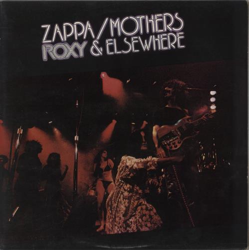 Frank Zappa Roxy & Elsewhere - EX 2-LP vinyl record set (Double LP Album) UK ZAP2LRO423002