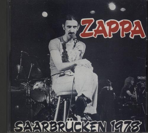 Frank Zappa Saarbrucken 1978 CD album (CDLP) US ZAPCDSA755085