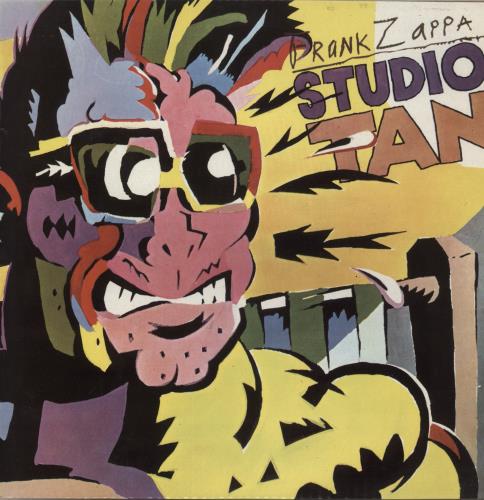 Frank Zappa Studio Tan - Misprint label vinyl LP album (LP record) Portuguese ZAPLPST885208
