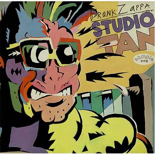 Frank Zappa Studio Tan vinyl LP album (LP record) Japanese ZAPLPST133415