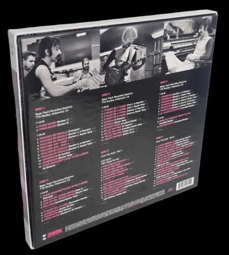 Frank Zappa The Hot Rats Sessions - Deluxe Edition CD Album Box Set UK ZAPDXTH813704