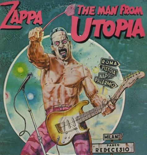 Frank Zappa The Man From Utopia vinyl LP album (LP record) US ZAPLPTH403664