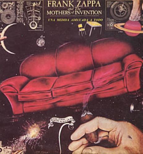 Frank Zappa Una Medida Adecuada A Todo vinyl LP album (LP record) Argentinean ZAPLPUN236057