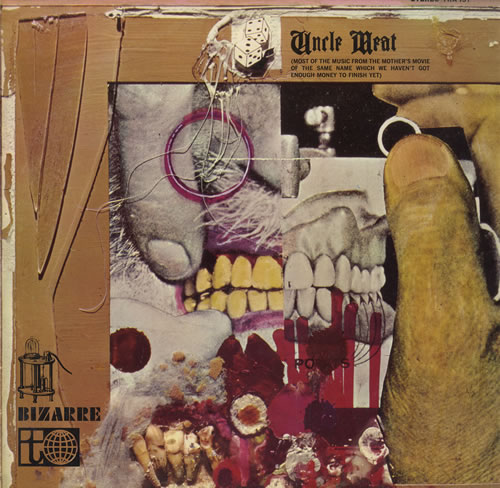 Frank Zappa Uncle Meat 2-LP vinyl record set (Double LP Album) UK ZAP2LUN559107