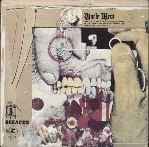 Frank Zappa Uncle Meat 2-LP vinyl record set (Double LP Album) Canadian ZAP2LUN717960