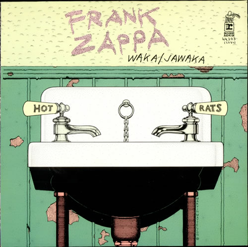 Frank Zappa Waka/Jawaka - Hot Rats vinyl LP album (LP record) German ZAPLPWA500409