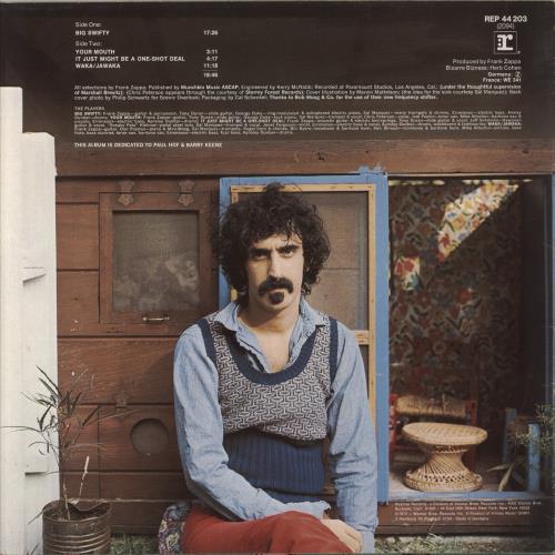 Frank Zappa Waka/Jawaka - Hot Rats vinyl LP album (LP record) German ZAPLPWA500409
