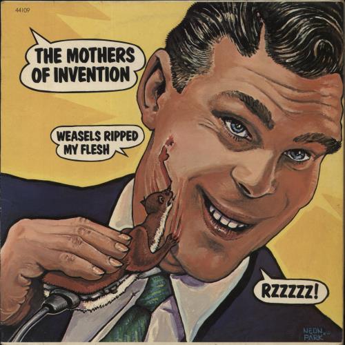 Frank Zappa Weasels Ripped My Flesh vinyl LP album (LP record) French ZAPLPWE261850