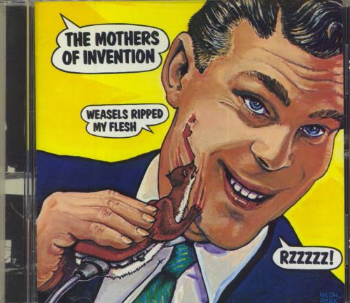 Frank Zappa Weasels Ripped My Flesh CD album (CDLP) US ZAPCDWE810246