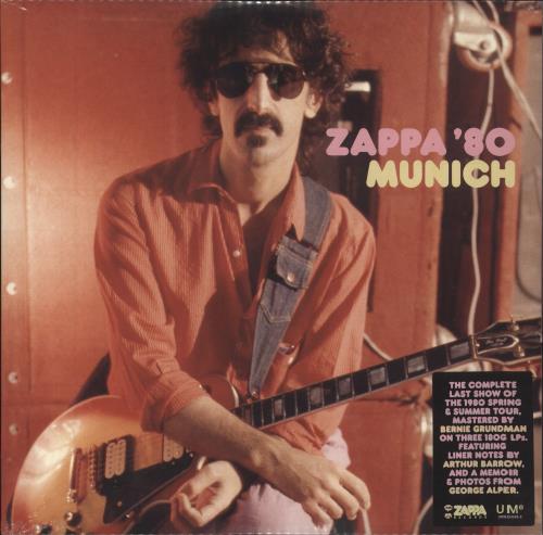Frank Zappa Zappa '80 Munich - 180 Gram - Sealed 3-LP vinyl record set (Triple LP Album) UK ZAP3LZA813091